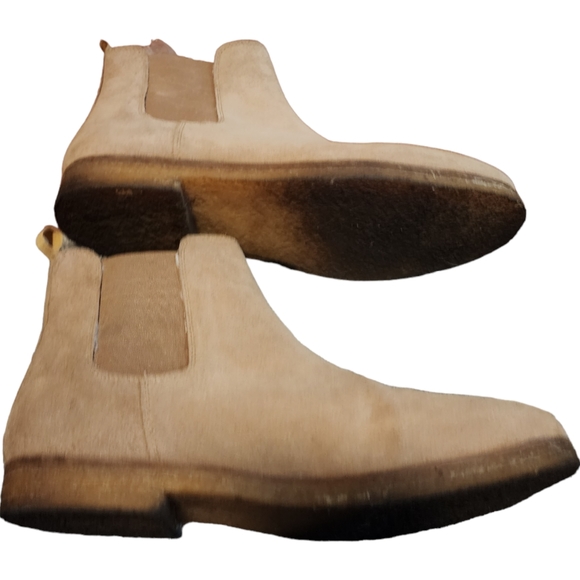 Urban Outfitters Tan Suede Leather Pull On Chelse Boot main image 5